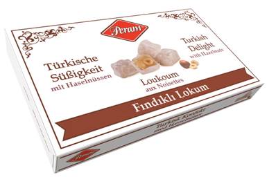 LOKOUM PERAM NOISETTE 400G X12/SEBAH/IMP