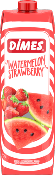 JUS DE FRAISE & PASTEQUE 1LT DIMES *12