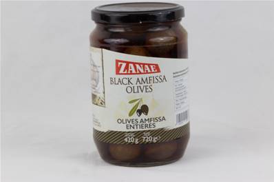 OLIVE NOIRE VOLOS 420GR/ZANAE/IMP