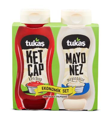 TUKAS KETCHUP&MAYO ECOPACK 400CC*6  