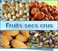 Fruits secs crus