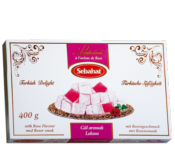 LOKOUM ROSE 400G SEBAHAT *12