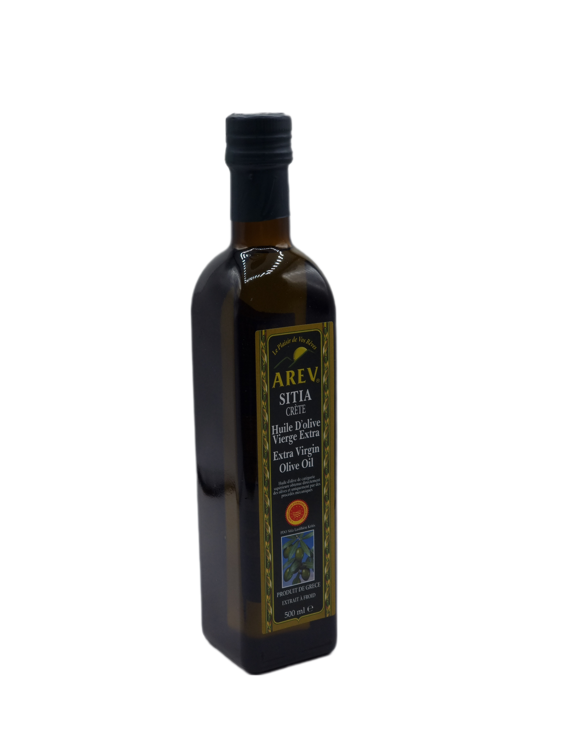 HUILE D'OLIVE DE CRETE 1/2L AREV *12