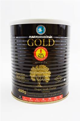 OLIVE NOIRE MARMARA GOLD XL 400G/IMP