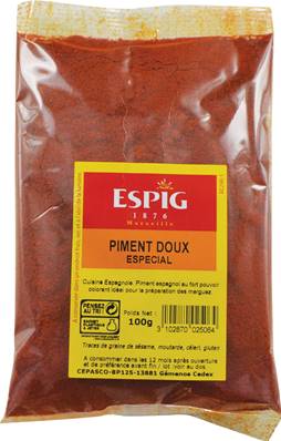 PIMENT DOUX MOULU 100G/SOFRAM/IMP