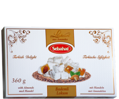 LOKOUM AMANDE 360G SEBAHAT *12  