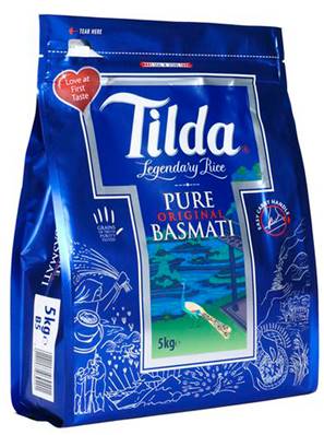 RIZ BASMATI 5KG/TILDA/IMP