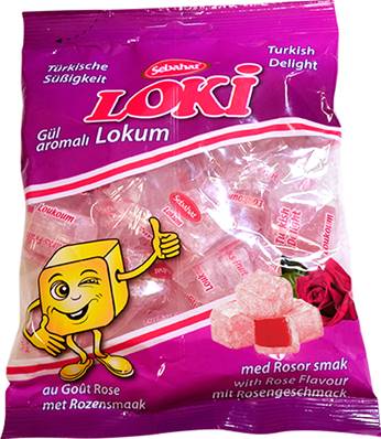 LOKOUM ROSE 200G/X12/LOKI/IMP