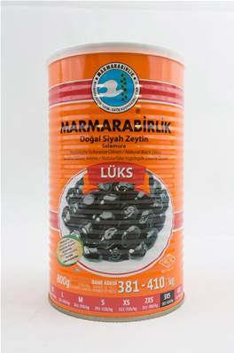 OLIVE NOIRE MARMARA LUX 3XS 800G/IMP