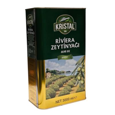 HUILE D'OLIVE RIVIERA KRISTAL 3LT*4
