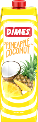 JUS D'ANANAS & NOIX DE COCO 1LT DIMES *12