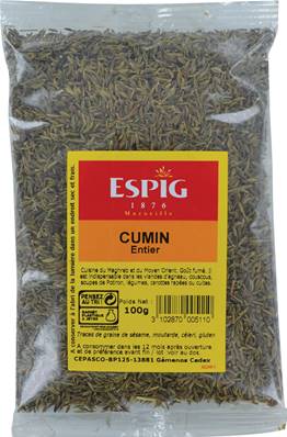 CUMIN EN GRAIN 100G/SOFRAM/IMP