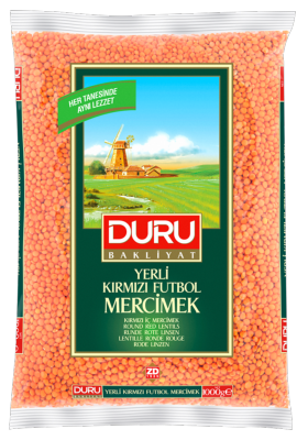 LENTILLE ROUGE 1KG DURU *12