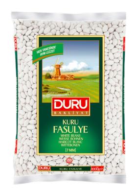 HARICOT BLANC 7MM 1KG DURU *12 