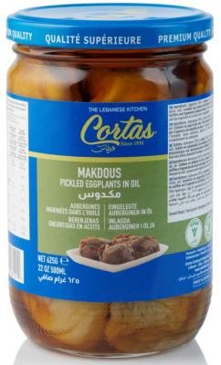 CORTAS MAKDOUCE D'AUBERGINE 625GR*12