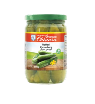 CORNICHON EN SAUMUR 600G CHTAURA *12