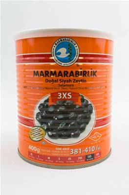 OLIVE NOIRE MARMARA LUX 3XS 400G/IMP