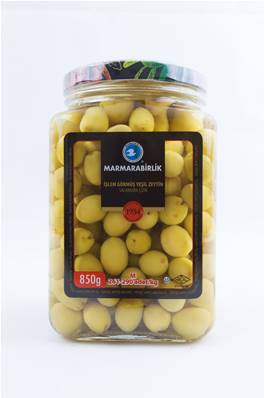 OLIVE VERTE CASSE BOCAL 850GR/M. BIRLIK