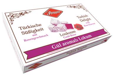 LOKOUM PERAM ROSE 400GX12/SEBAH/IMP