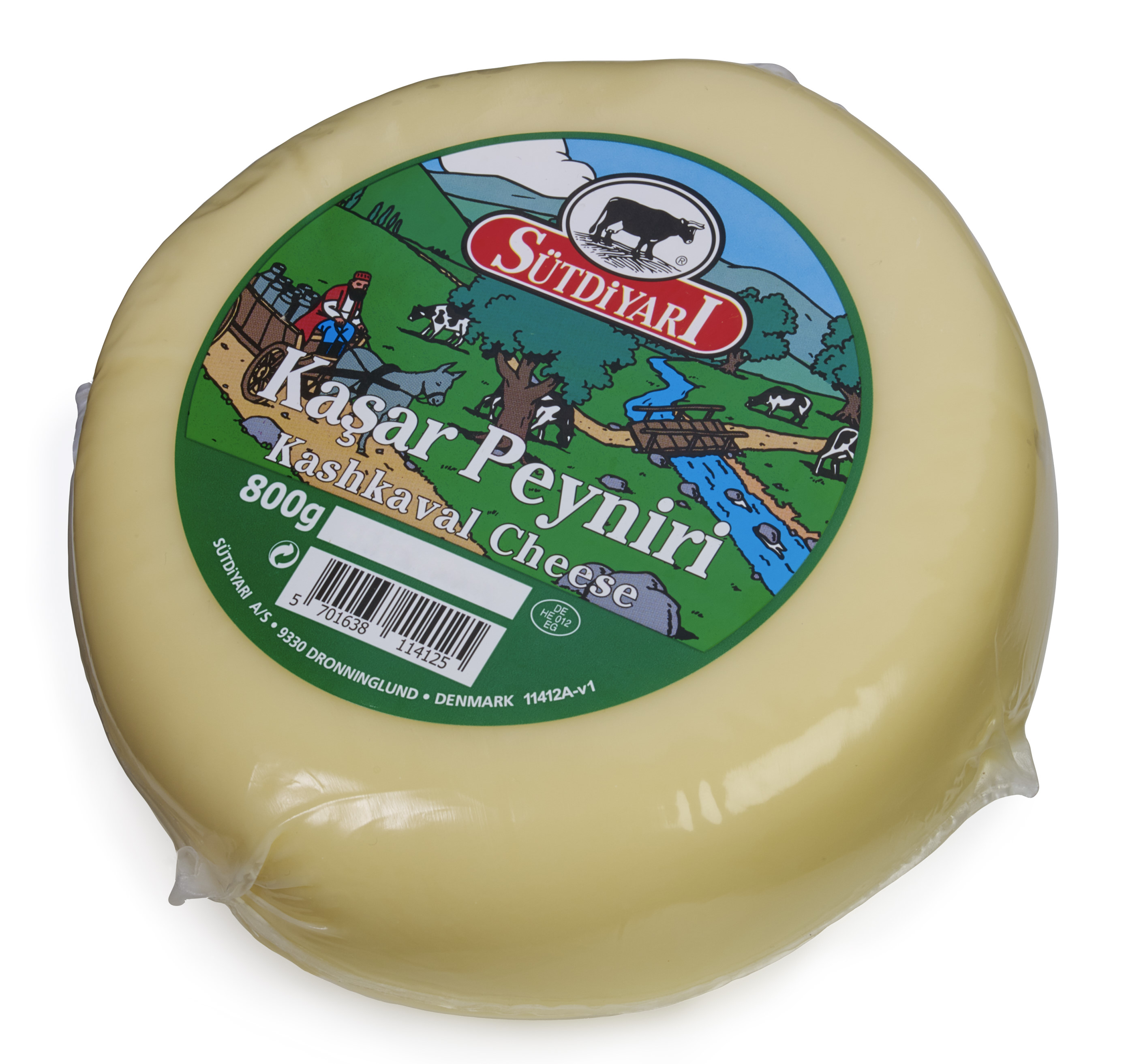 FROMAGE KACHKAVAL 45% 800G SUTDIYARI *10