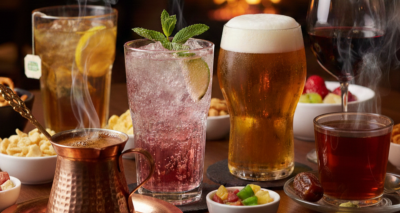 Boissons, caf�s, th�s