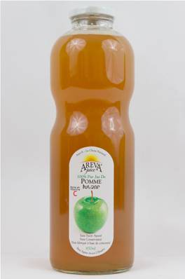 JUS DE POMME 100% 850ML/AREVA/IMP