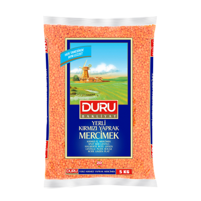 LENTILLE ROUGE 5KG DURU *4*5KG